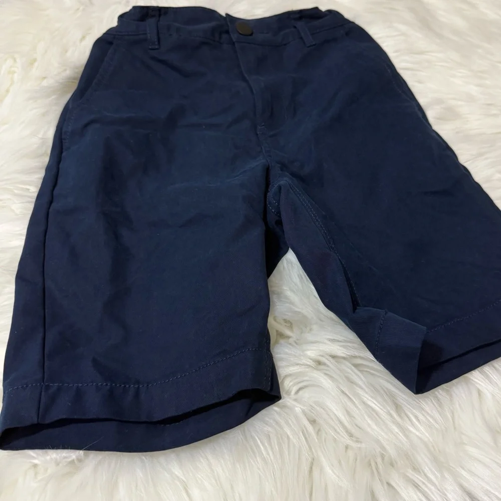 Old Navy Boys Size 10 Slim Flat Front Quick Dry Shorts in Navy